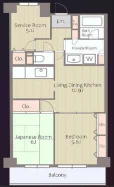 グロリオール里見弐番館 503号室 間取り
