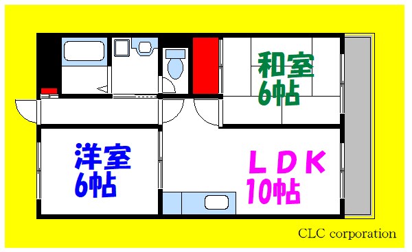 サンハイツ富士見 間取り