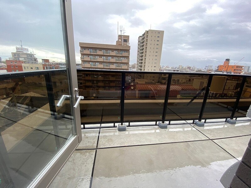 パレステージ町屋参番館 ベランダ