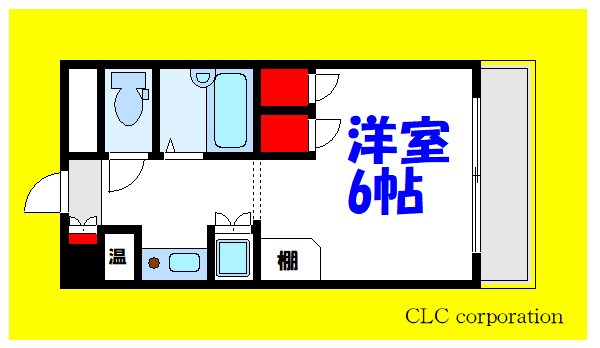 フジマンション末広 211号室 間取り