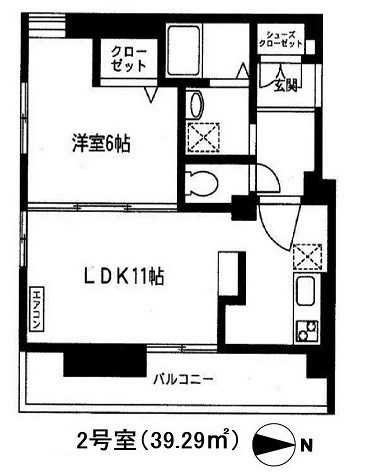 プライムステージオオシマ  間取り