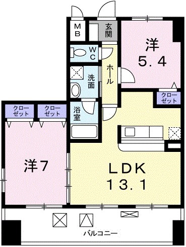 グローブ・アマランス 間取り
