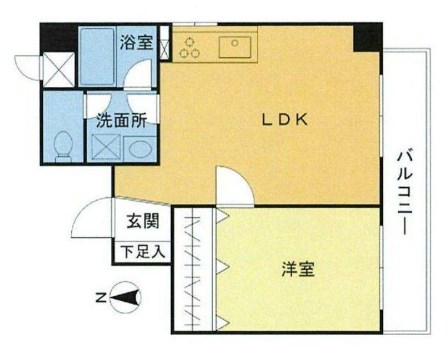 ノートス扇橋   間取り