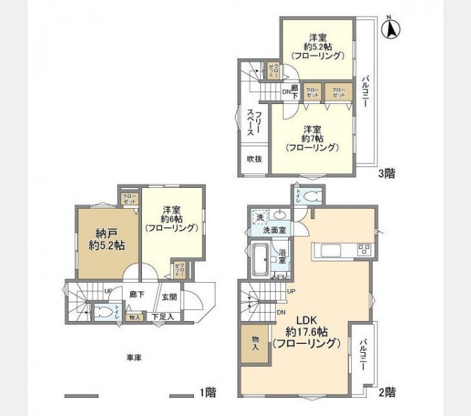 Kolet西新井栄町＃02  間取り