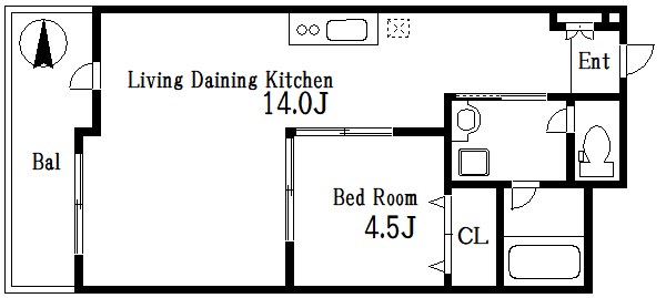 ワコーレ錦糸町マンション 間取り