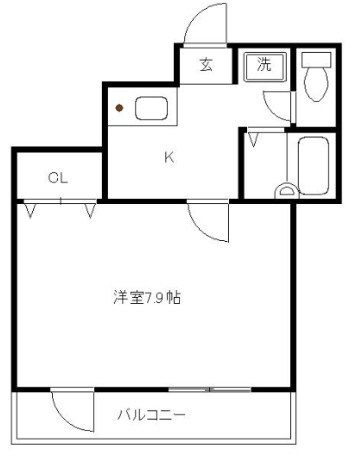 クレヴァービル北綾瀬 間取り