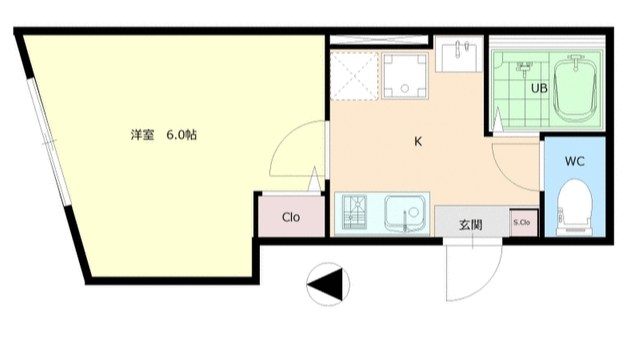 6th Av.Residence AYASE　(シックス　アヴェニュー　レジデンス　アヤセ） 間取り