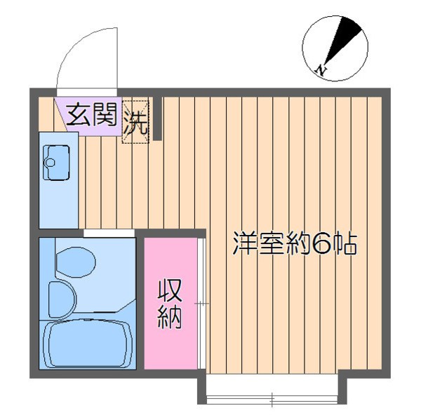プチメゾン葛西  間取り図