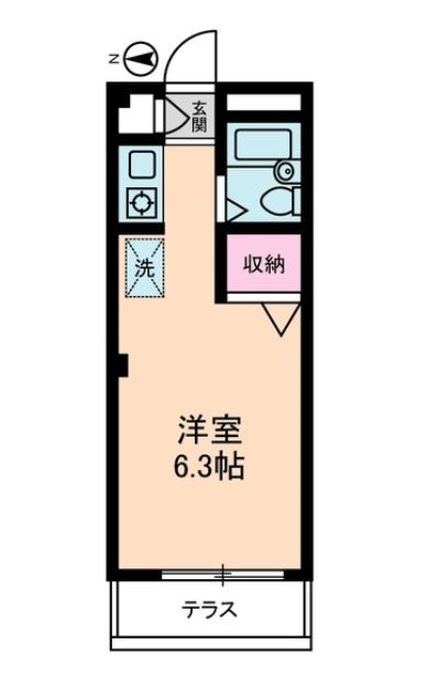 casa de rosa（旧レジデンス田中） 間取り