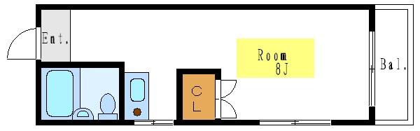 ハイツＫＥＮ  間取り図