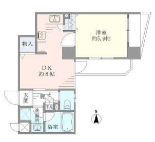 中銀門前仲町マンシオン 間取り