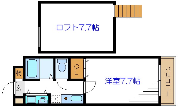ヴィルハープ新小岩 間取り