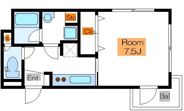 ヴェルドミール  間取り図