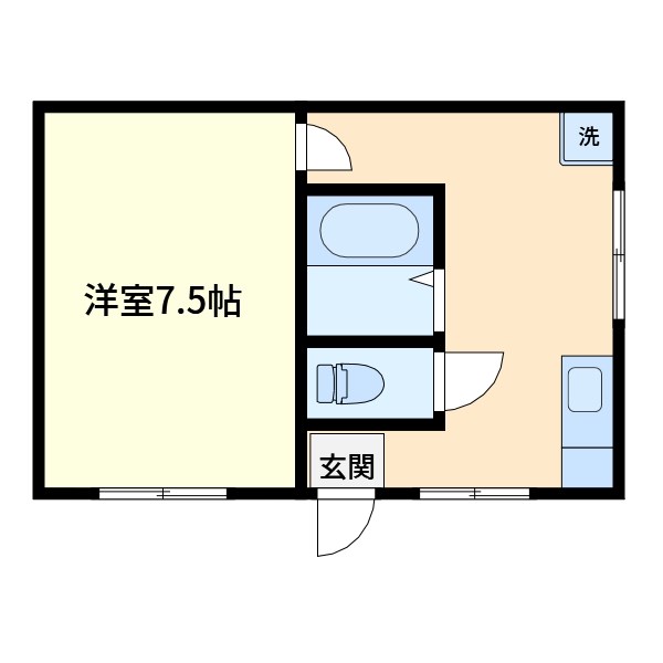 イズミハイツ 間取り図