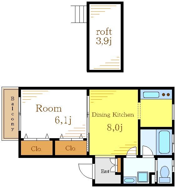 ハウスデュアルⅠ 間取り図