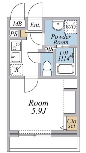リブリ・瑞江 間取り