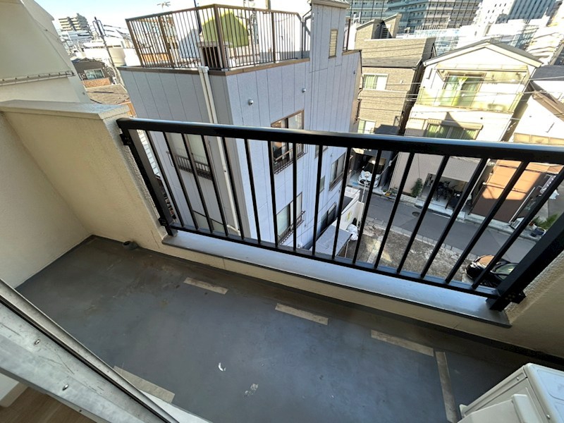 曳舟マンション ベランダ