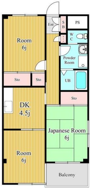 フェアレディマンション 間取り図