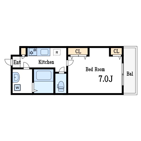 リブリ・瑞江 間取り