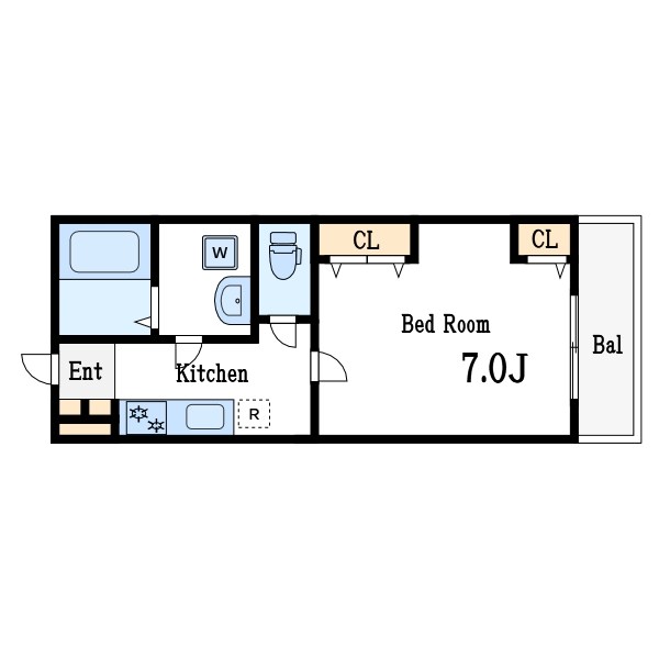 リブリ・瑞江 間取り図