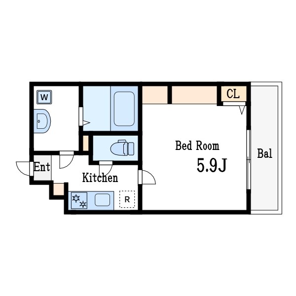 リブリ・瑞江 間取り図