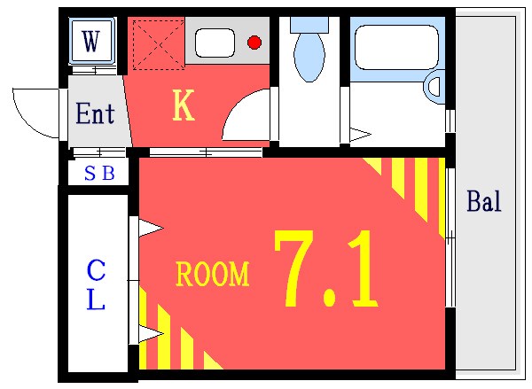 ハウスデュアル瑞江Ⅱ 間取り図