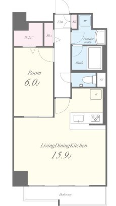 N residence SUMIYOSHI  間取り