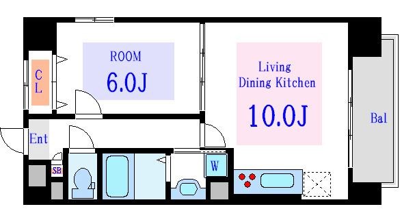 ラフィネット 間取り図