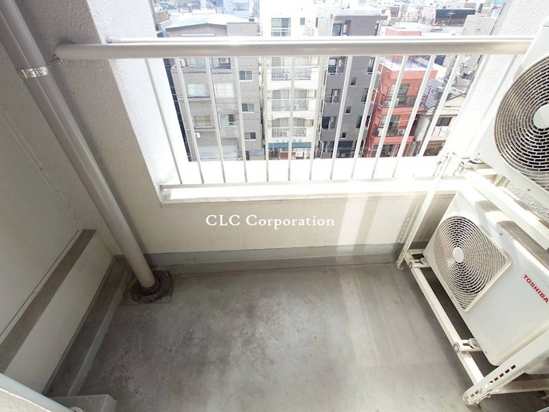 牡丹町住宅  ベランダ