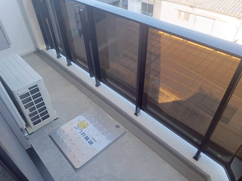 デュオステージ北千住Ⅲ ベランダ