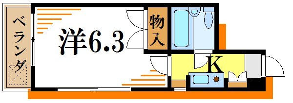 第３ウライコーポ 間取り図