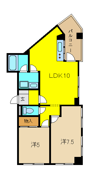 グレースＹＴパレス 間取り図