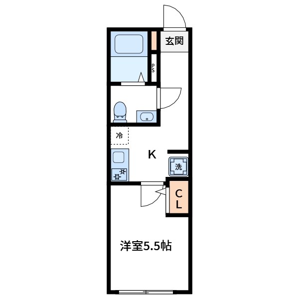 ベスト小岩 間取り図