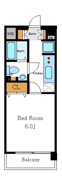 エクセリア東京イーストプレイス 間取り図