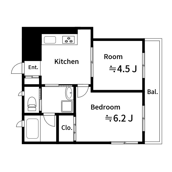 川島ビル 間取り図