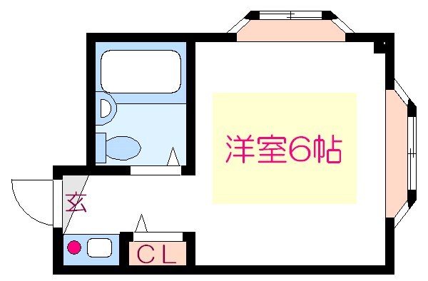 キャッスル白河トークⅡ 間取り