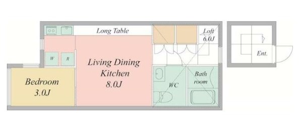 CAMP　DAVID 間取り図