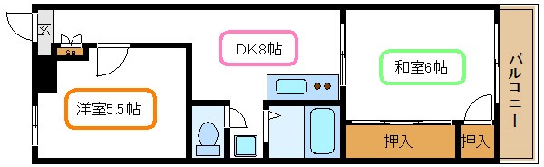 シャインスター 間取り図