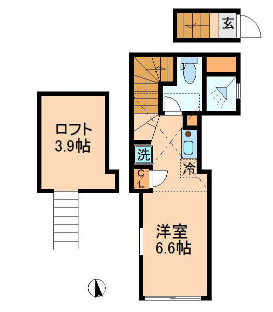 バーミープレイス葛西 間取り図