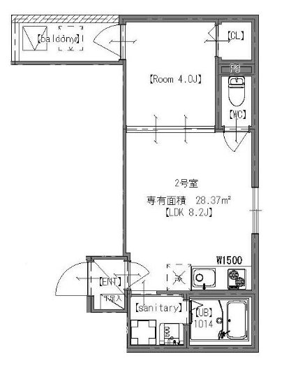 GRAND　BEAR 間取り図