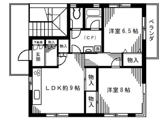 ポーラスターハイツ 間取り