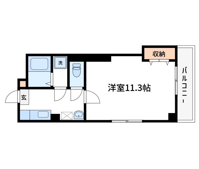 パレスホリケ８ 間取り