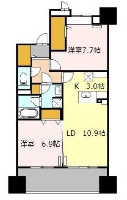 ロイヤルパークスシーサー南千住 間取り図