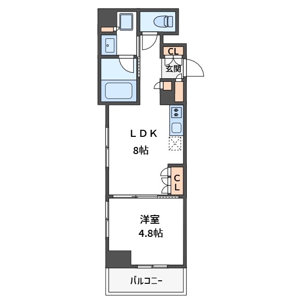 クロスレジデンス六義園 間取り図