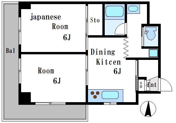 ヴェラハイツ木場   間取り