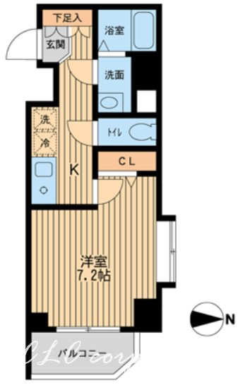 ドゥーエ東陽町  間取り図