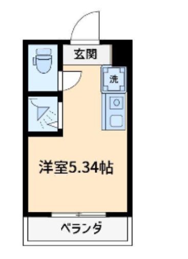 Cube　Kanamachi　Ⅴ 間取り