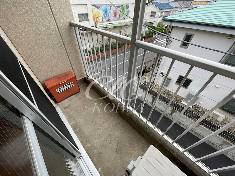 角栄マンション ベランダ