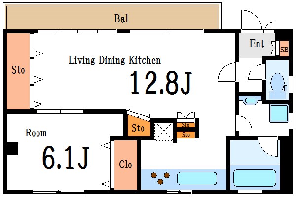 アンビロンＭ 間取り図
