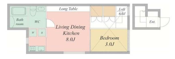 CAMP DAVID 間取り図